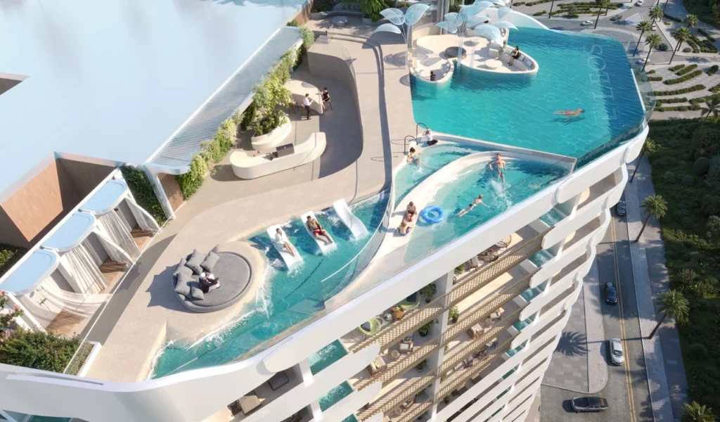 Weybridge Gardens 5 by LEOS Developments in DubaiLand Residence Complex